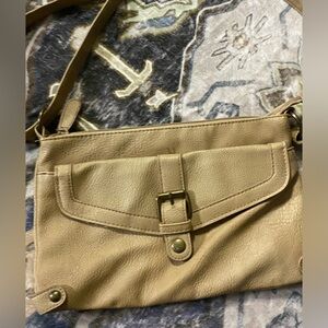 American Eagle Vintage Leather Crossbody Bag